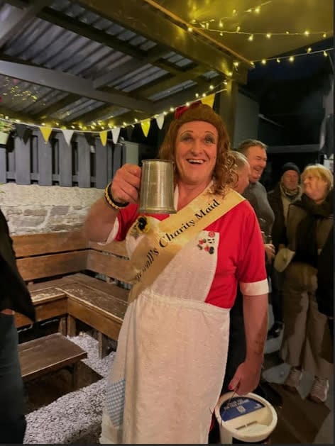 Betty Stogs Cornish ale on tap at Bar Thirty Five