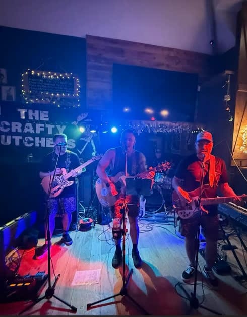 The Crafty Butchers performing live at Bar 35 Bude